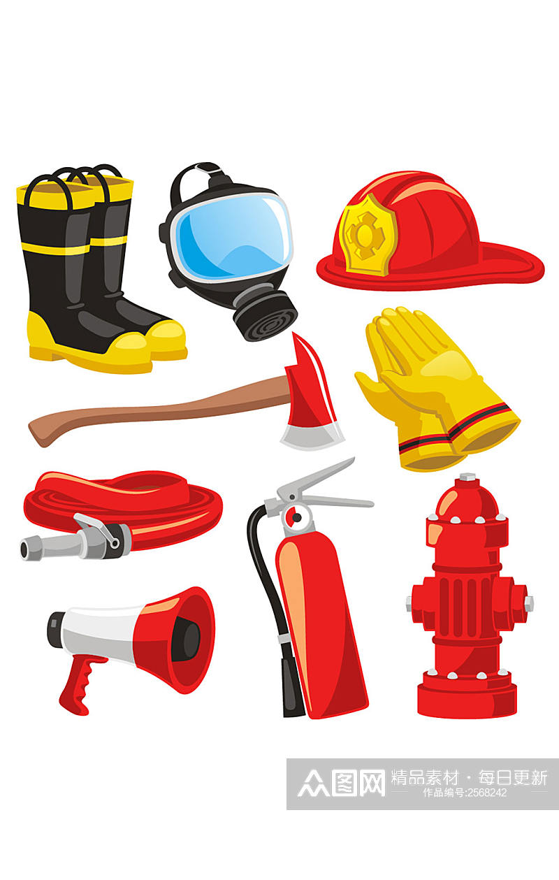消防设备消防素材素材
