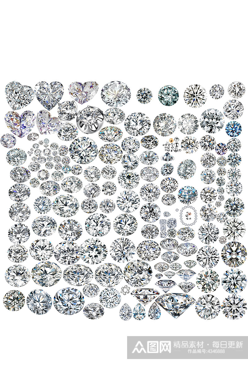 钻石元素钻石素材素材