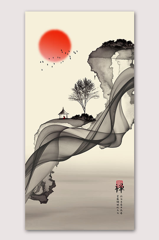 简约四联图片-简约四联素材下载-众图网