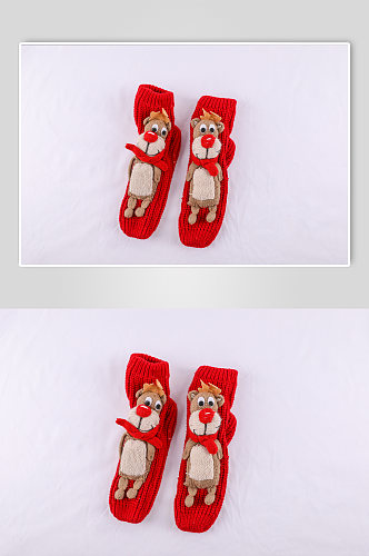 圣诞节袜子物品元素摄影图片