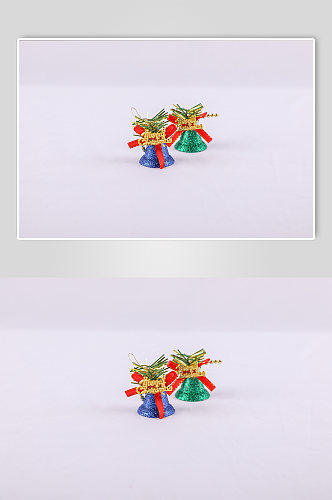圣诞节物品铃铛元素摄影图片