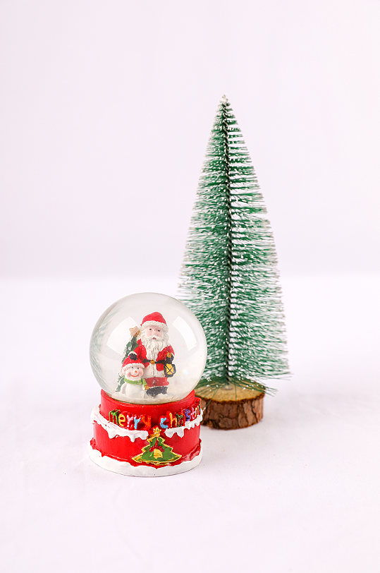 圣诞节圣诞树物品元素摄影图片