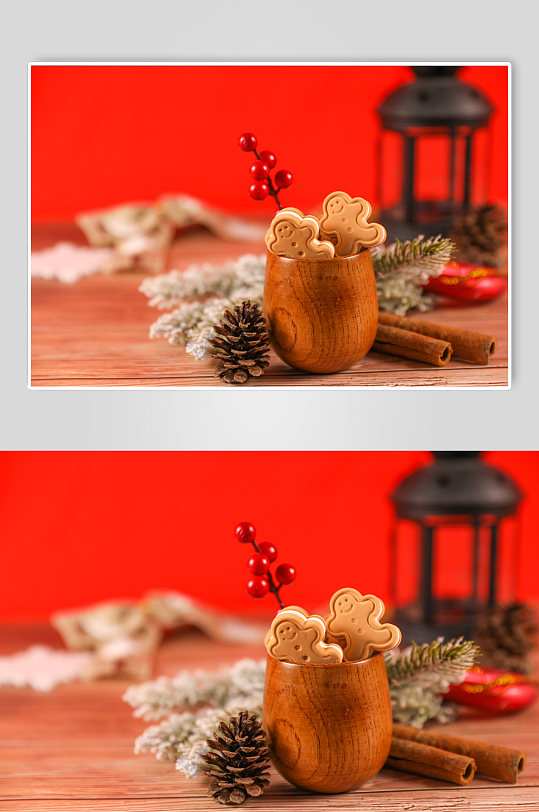 圣诞节物品主题元素背景摄影图片-众图网