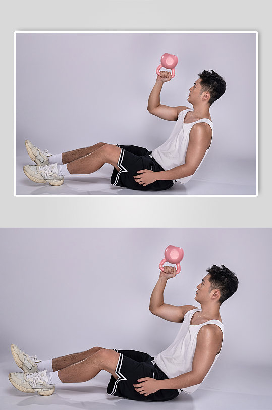 健身运动锻炼人物男生摄影图片素材
