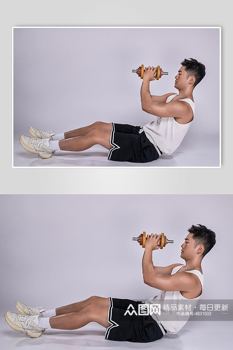 健身运动锻炼人物男生摄影图片素材素材