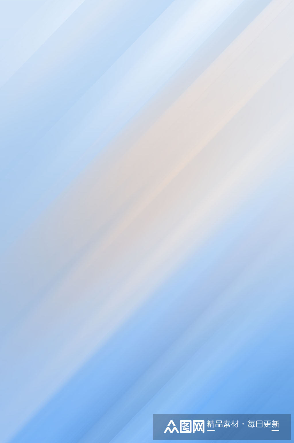 清新蓝色白色纯色对角线渐变底纹免抠背景图素材