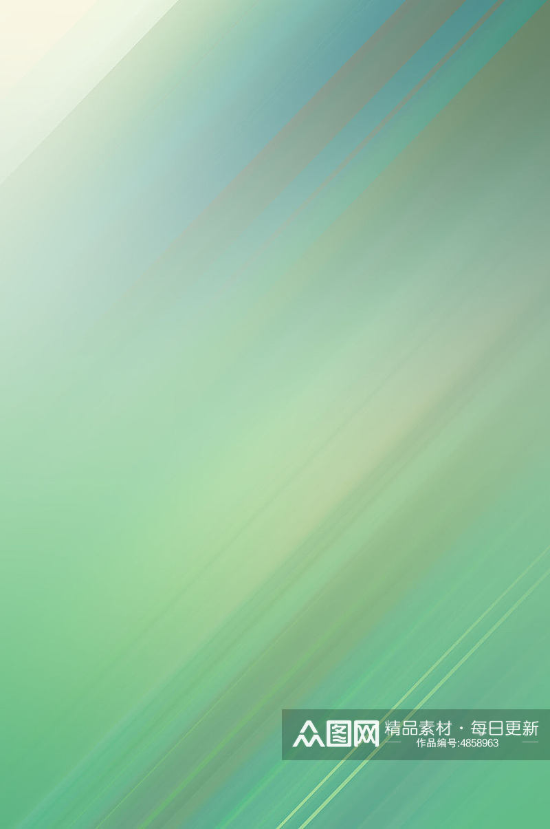 清新蓝色绿色纯色对角线渐变底纹免抠背景图素材