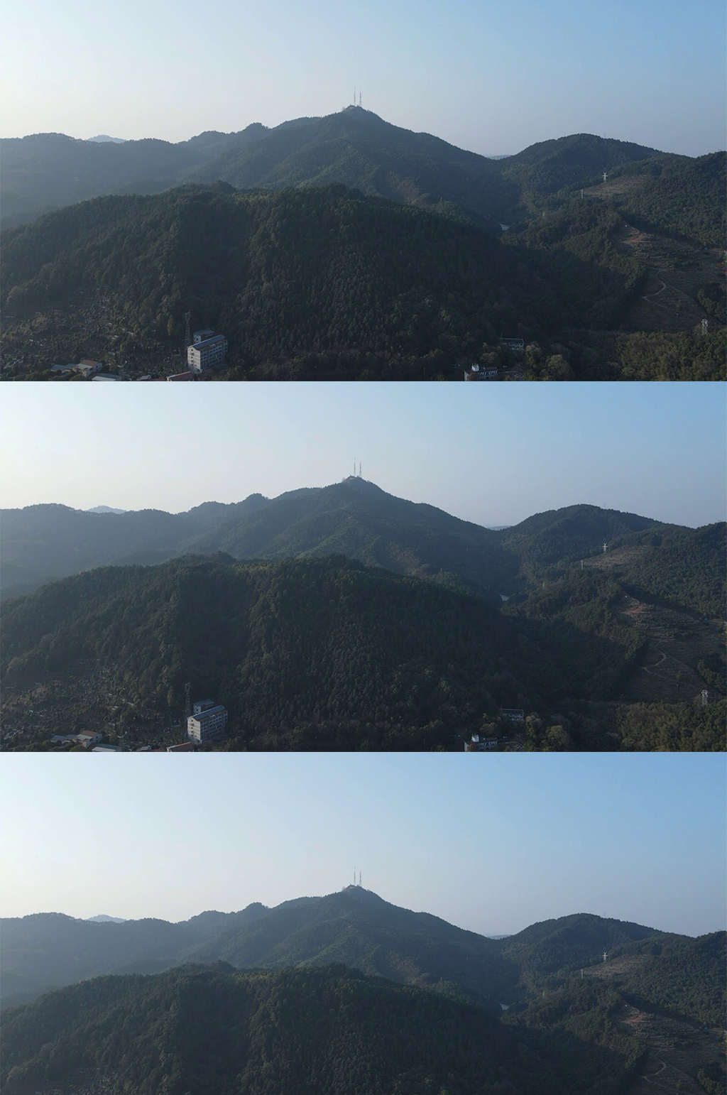 航拍祖国壮丽河山素材