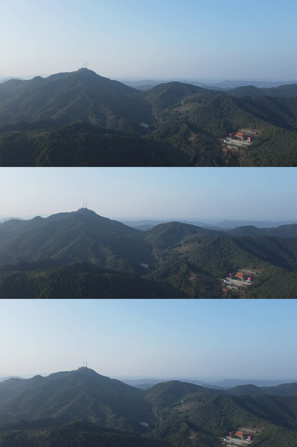 航拍祖国大好河山素材