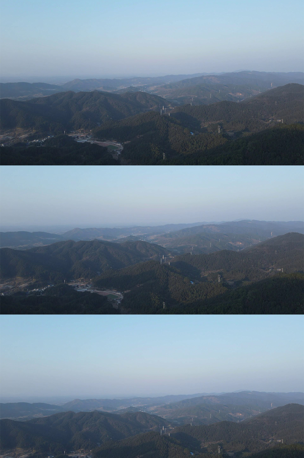 航拍祖国壮丽山河山川山脉素材