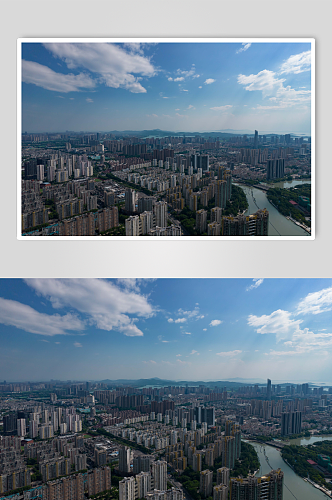 江苏无锡城市风光建筑航拍摄影图