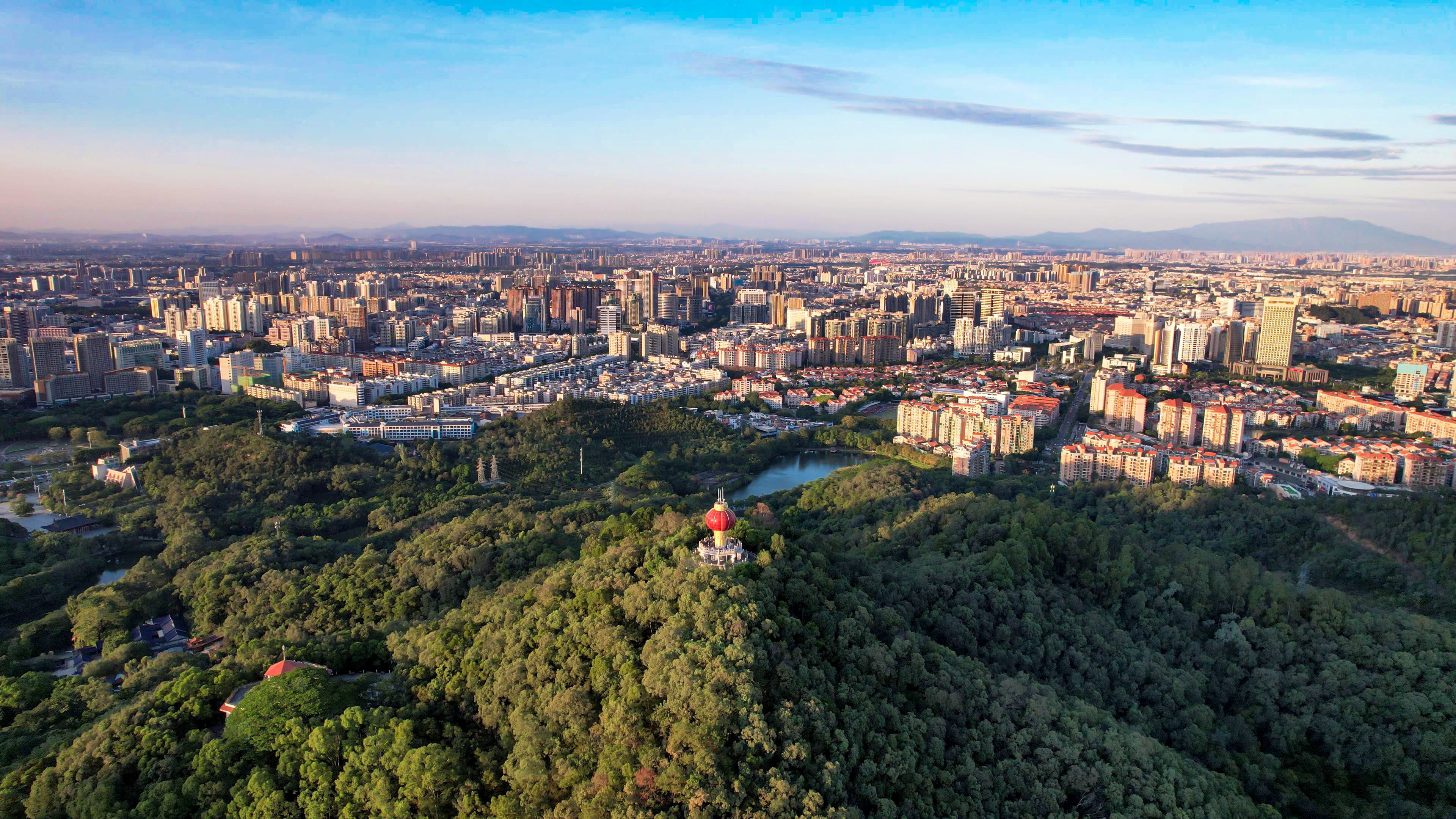 广东东莞城市风光高楼建筑素材