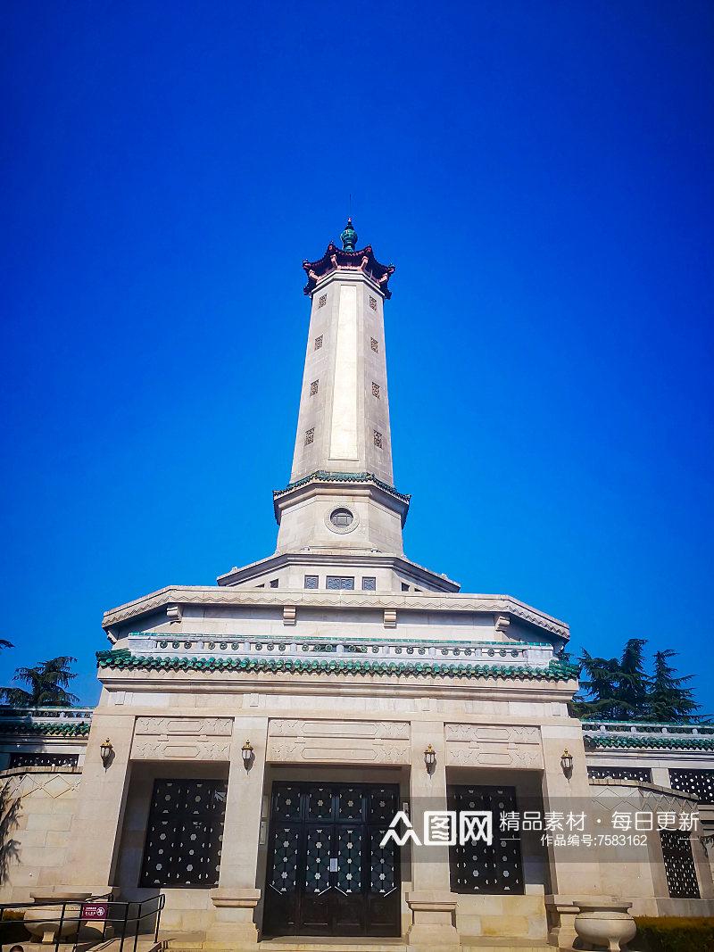湖南长沙烈士纪念碑摄影素材
