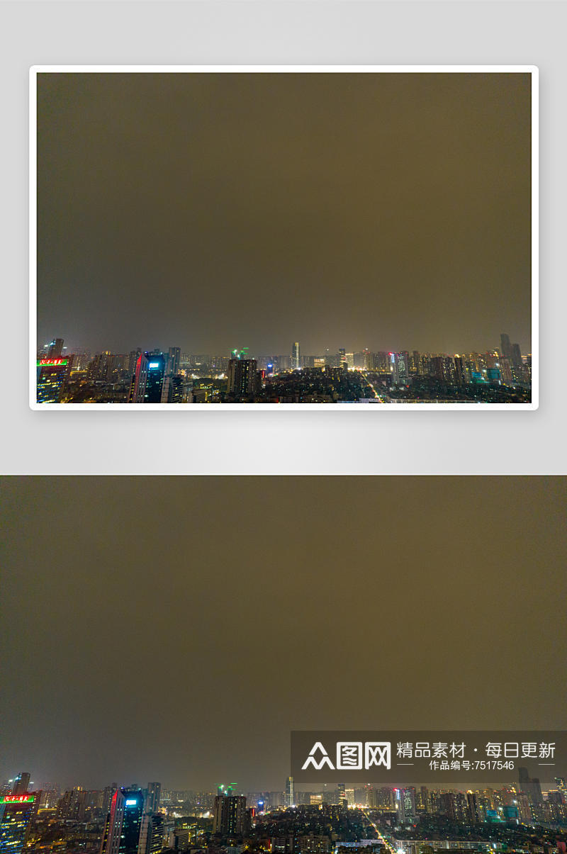 成都春熙路城市夜景灯光航拍摄影图素材