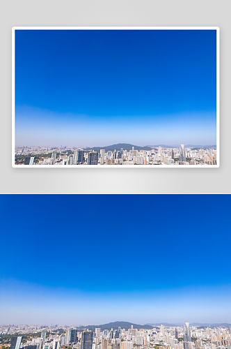 广州城市风光航拍摄影图
