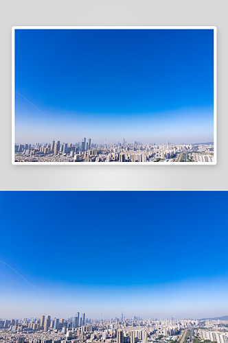 广州城市风光航拍摄影图