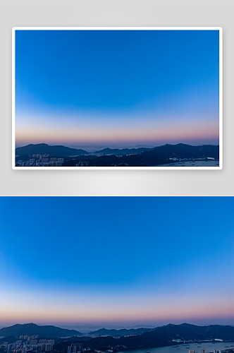 肇庆城市清晨西江风光航拍摄影图