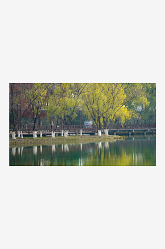 湖南长沙桃子湖摄影图