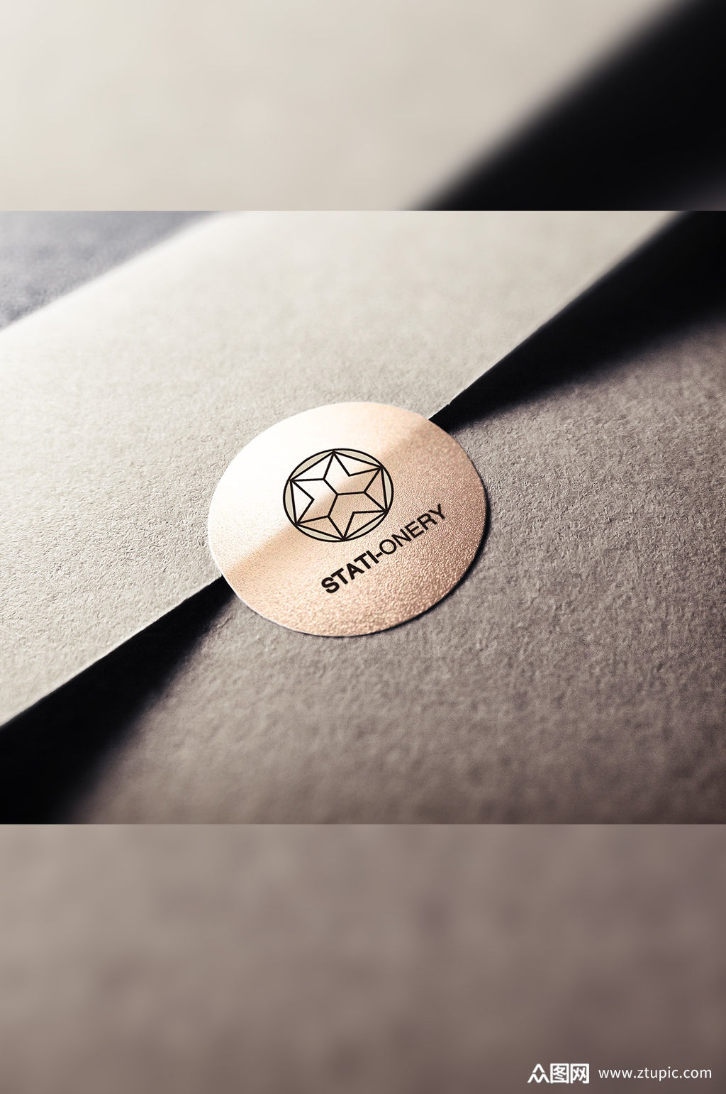 logo标志贴纸样机