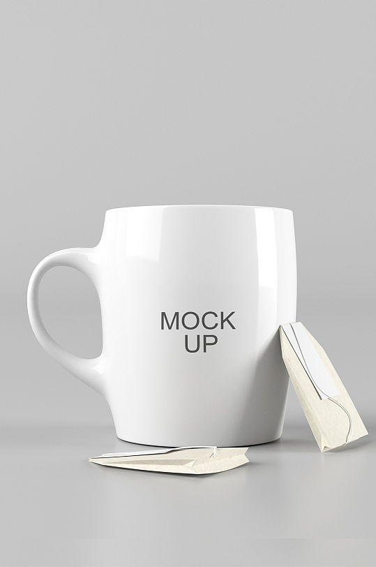 水杯茶杯马克杯样机制作-众图网