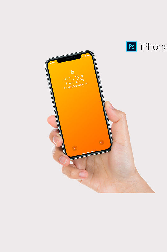 苹果iPhoneX手机样机-众图网