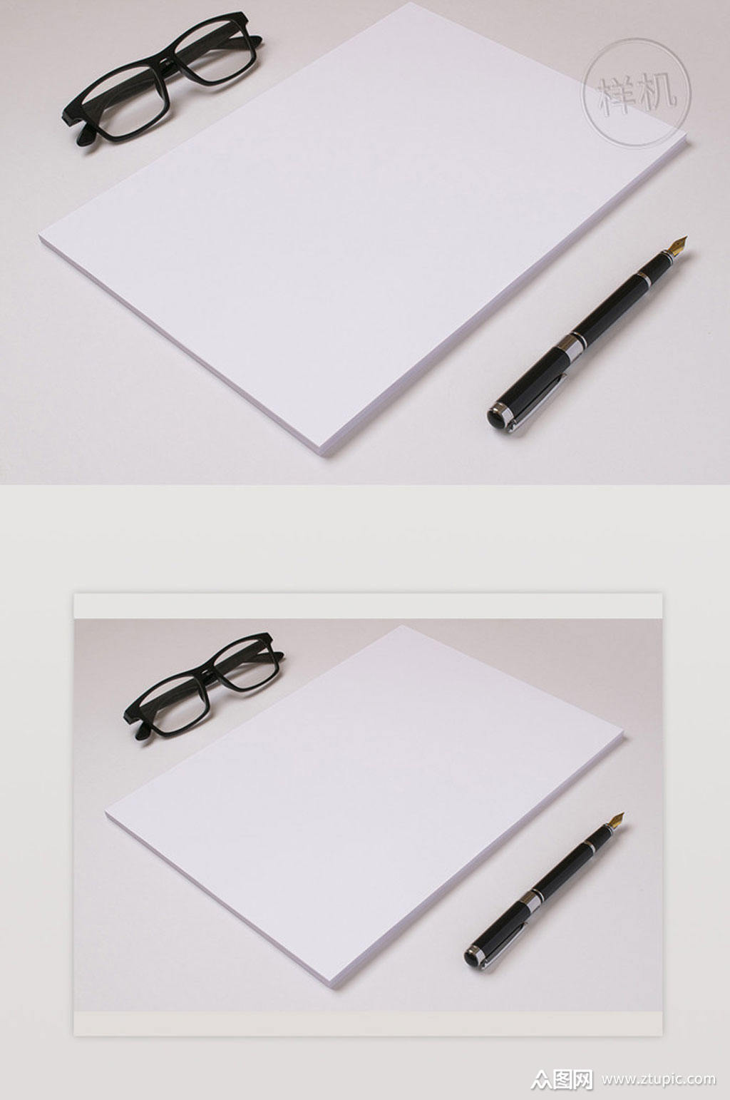 空白a4海报纸样机模型模板下载-编号716193-众图网