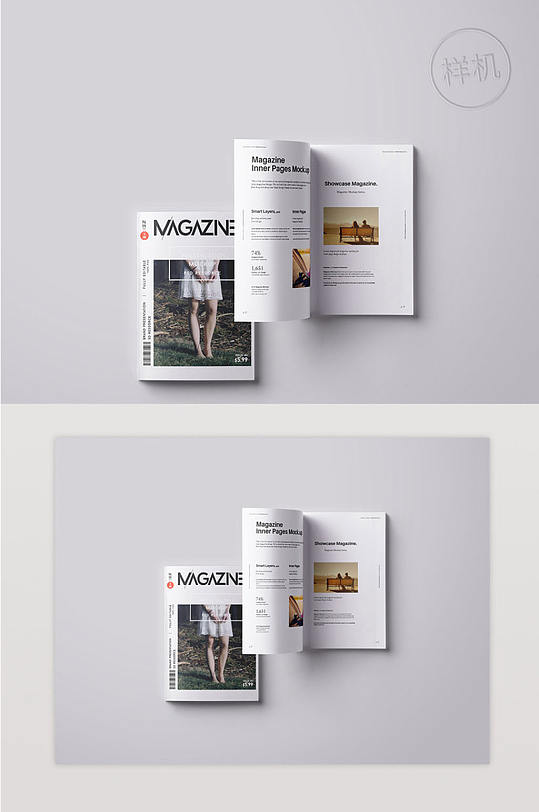 杂志画册样机热点素材-众图网