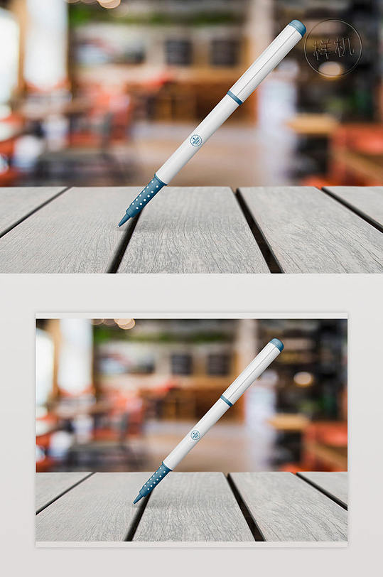 笔模型为商品psd样机