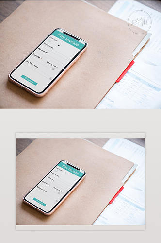 智能手机Psd的在线支付样机
