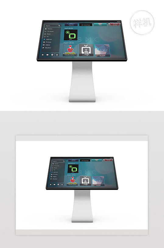 ktv点歌台户外广告机样机-众图网