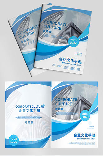 公司文化手册企业画册商务画册画册封面设计
