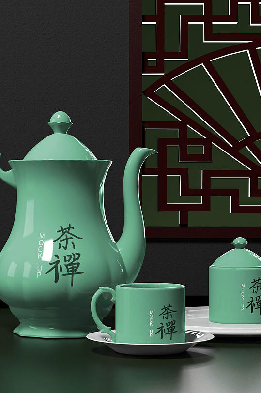 原创3D茶壶套件样机
