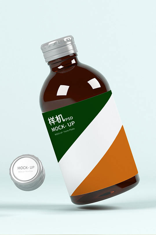 原创3d农药瓶样机