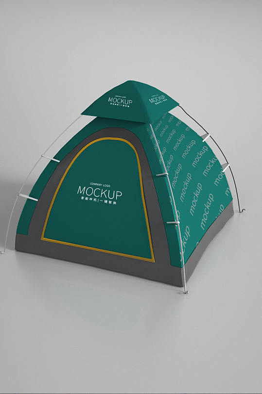 原创3D模型户外露营旅行野炊帐篷