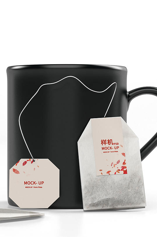 原创3d茶包样机