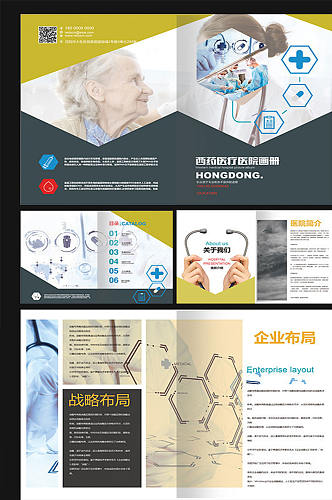 高端大气医疗画册