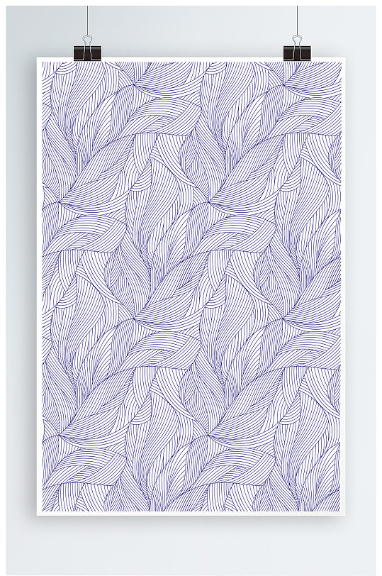 叶脉纹理矢量背景