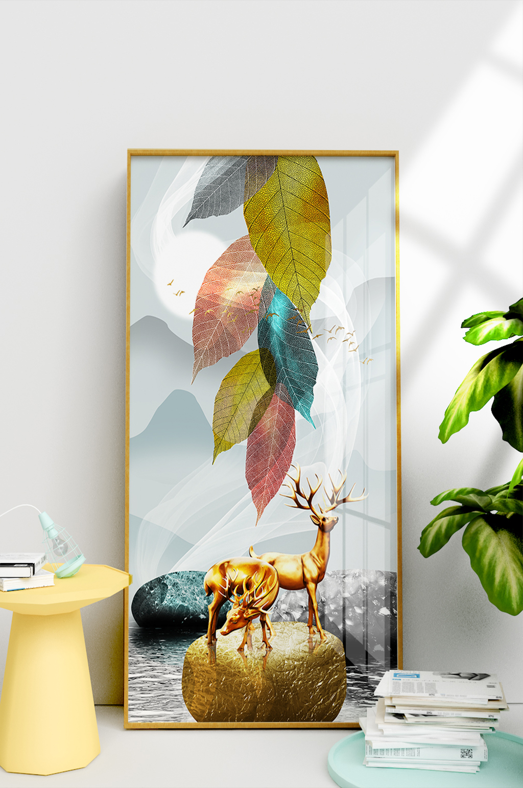 晶瓷画现代装饰画