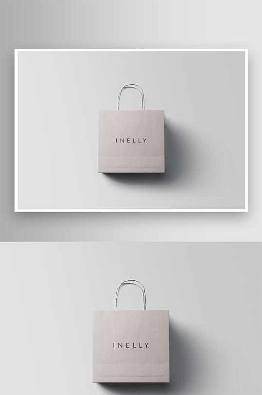 立即下载创意手提纸袋子样机个性简约纸袋子样机效果图立即下载立即