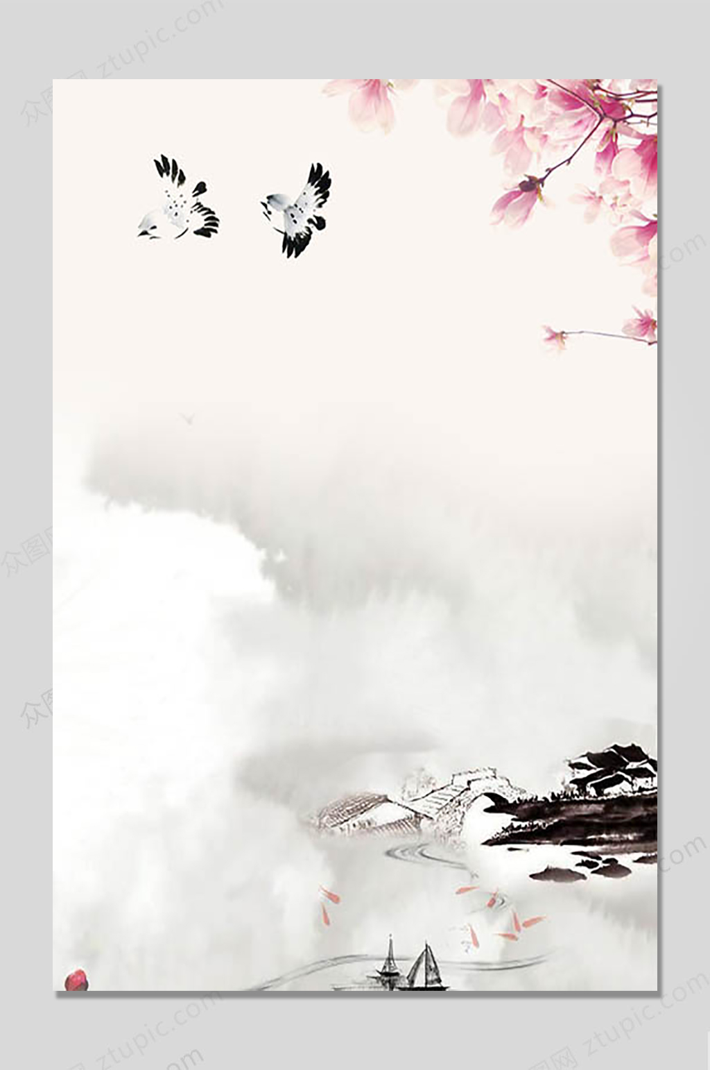 中国风海报中国风图片模板下载-编号264364-众图网