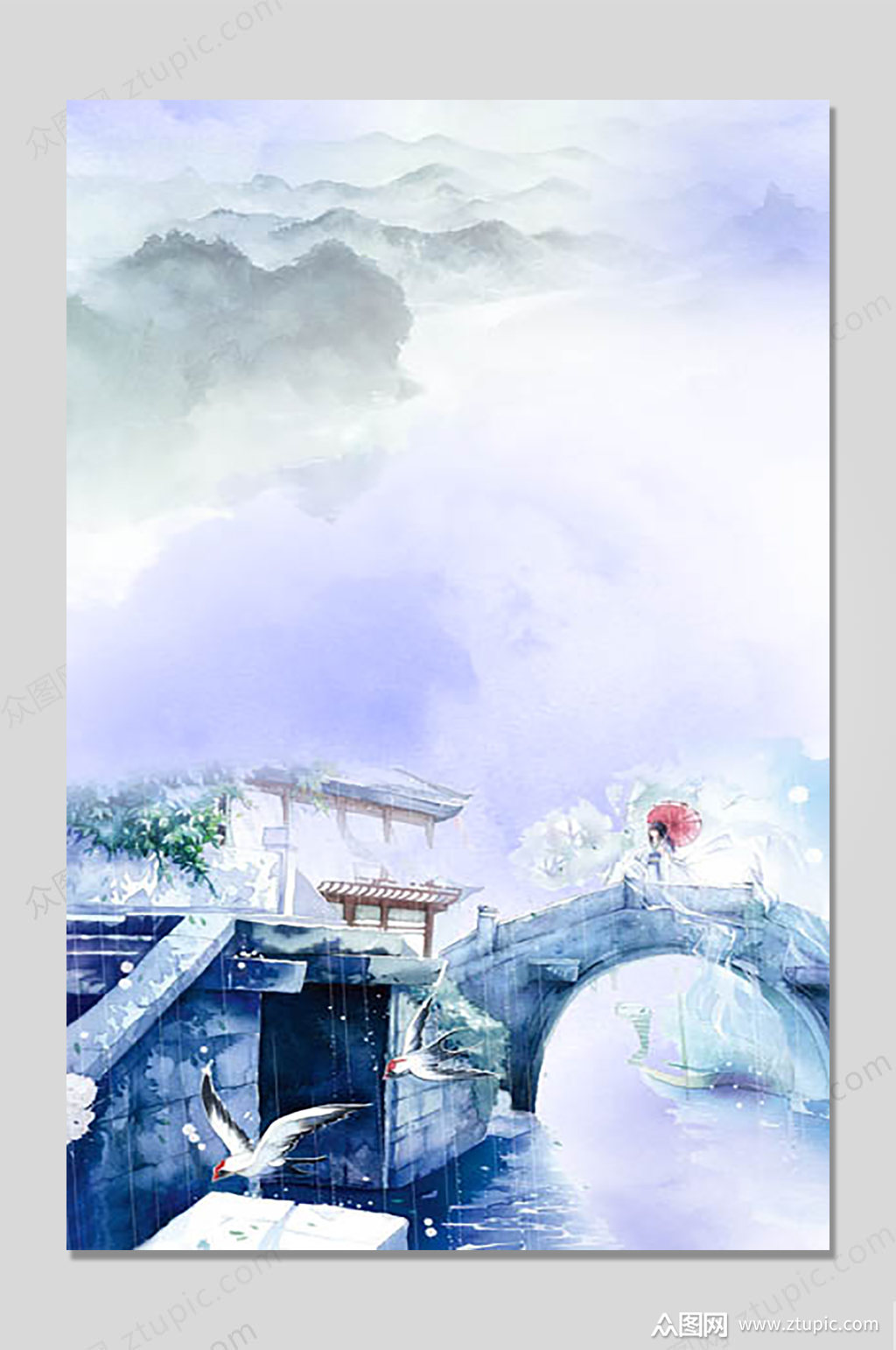 创意中国风古典背景素材