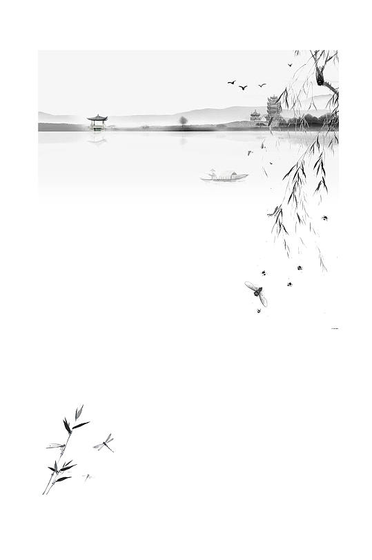 黑白古风图片-黑白古风素材下载-众图网