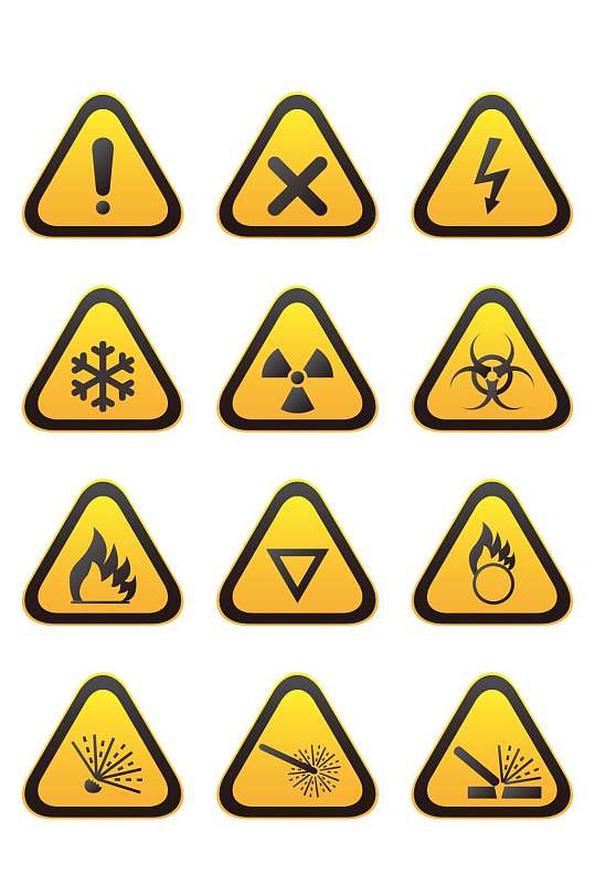 危险标示标志标牌
