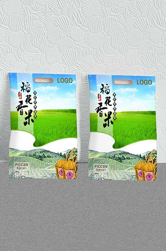 高端大气大米包装