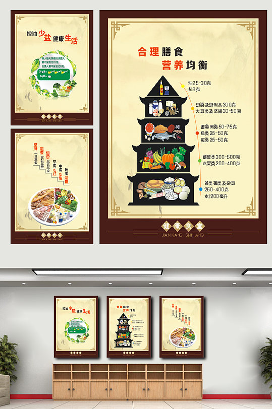 工厂饭堂健康饮食文化