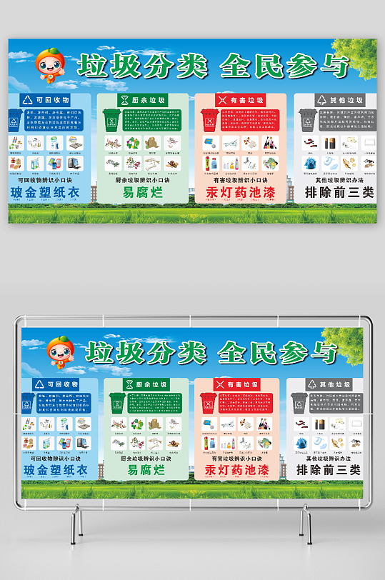 垃圾分类全民参与
