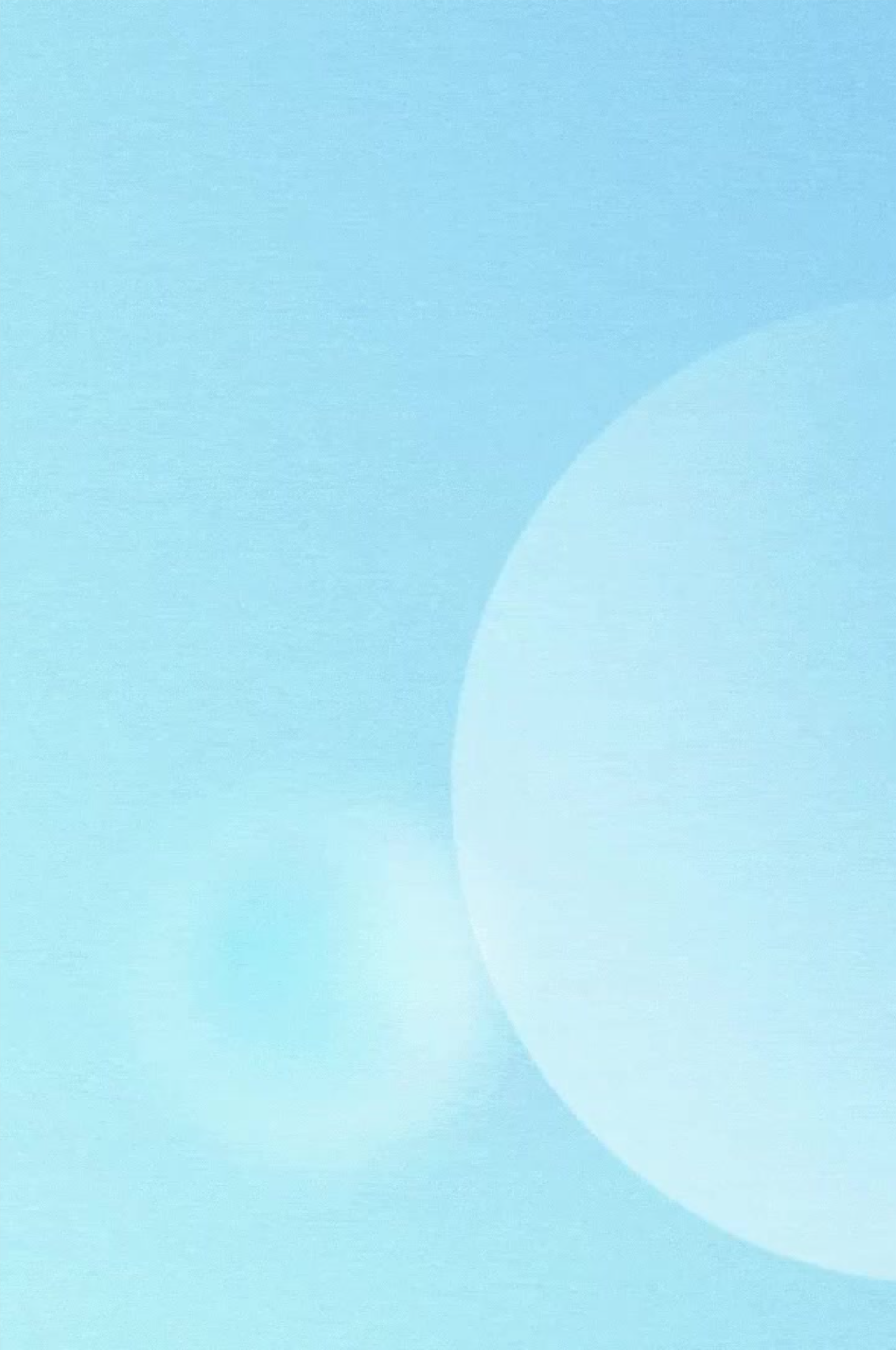 蓝白渐变气泡光效素材