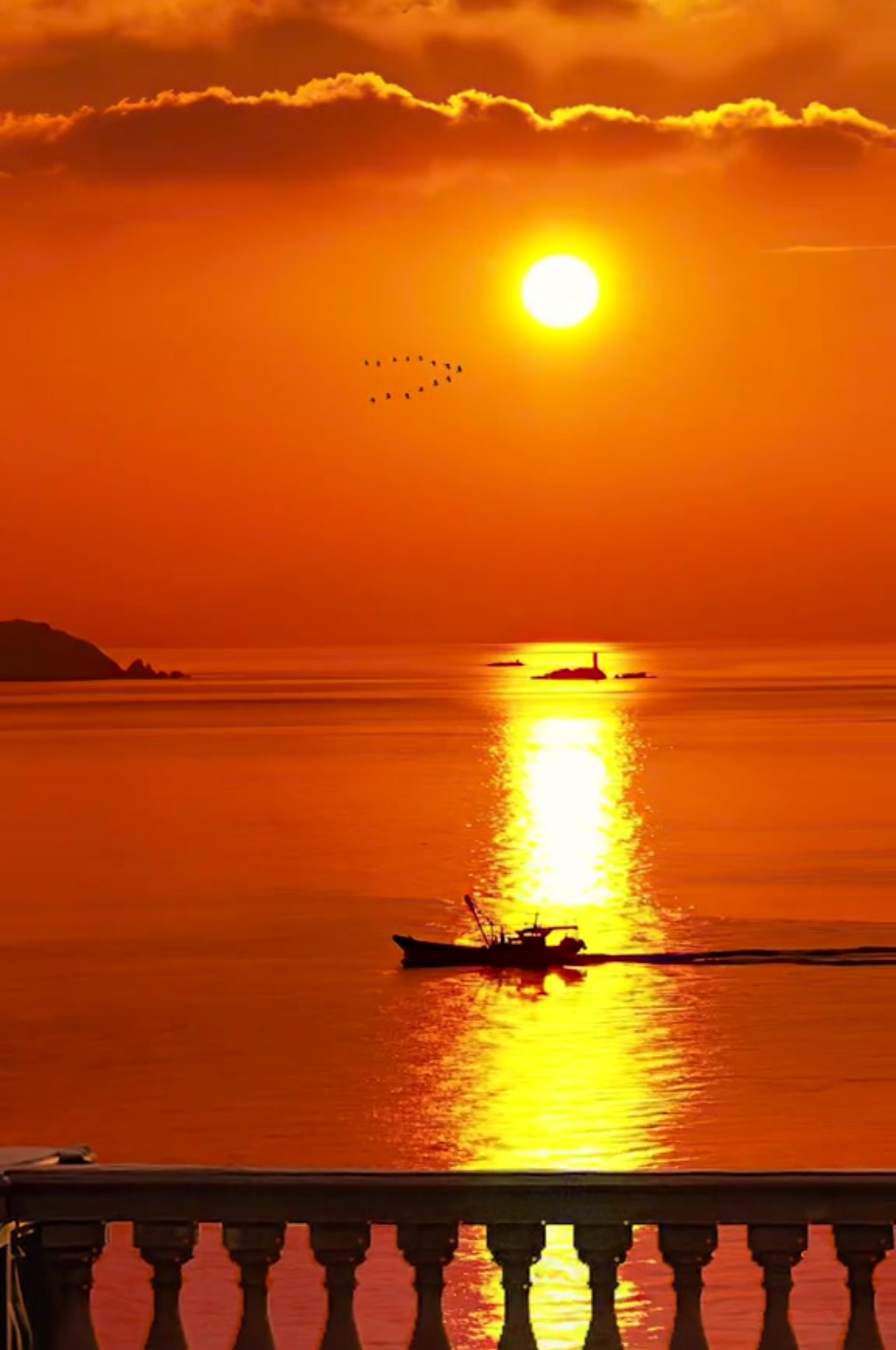 唯美夕阳晚霞彩云景观素材素材