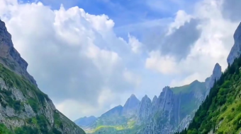 瑞士乡村风景素材视频-众图网