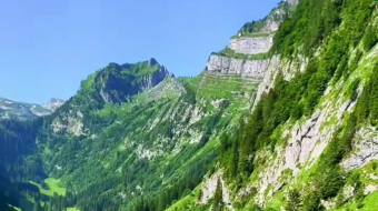 瑞士乡村风景素材视频-众图网